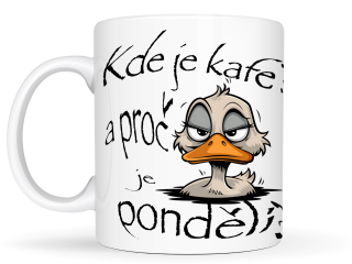 Hrnek Kde je kafe